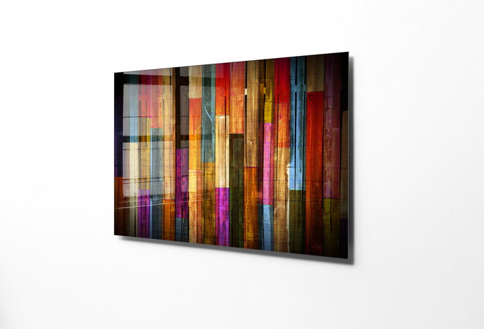 Wallity Cuadro Decorativo de Vidrio Templado Multicolor 70 x 100 cm Wallity Cuadro Decorativo de Vidrio Templado Multicolor 70 x 100 cm